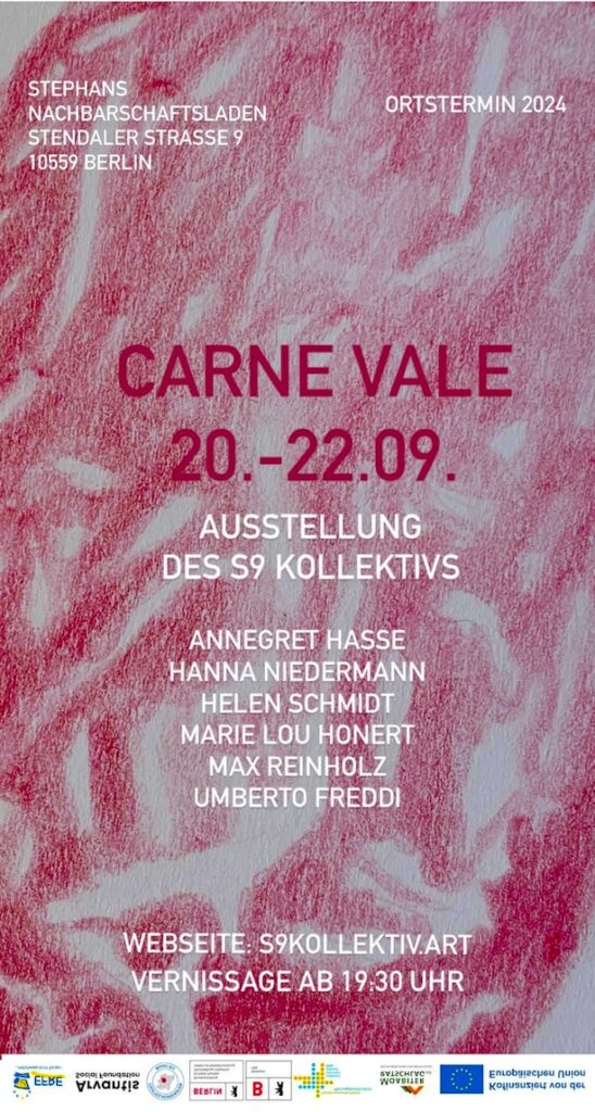 CARNE VALE Ausstellung im Stephans Nachbarschaftsladen