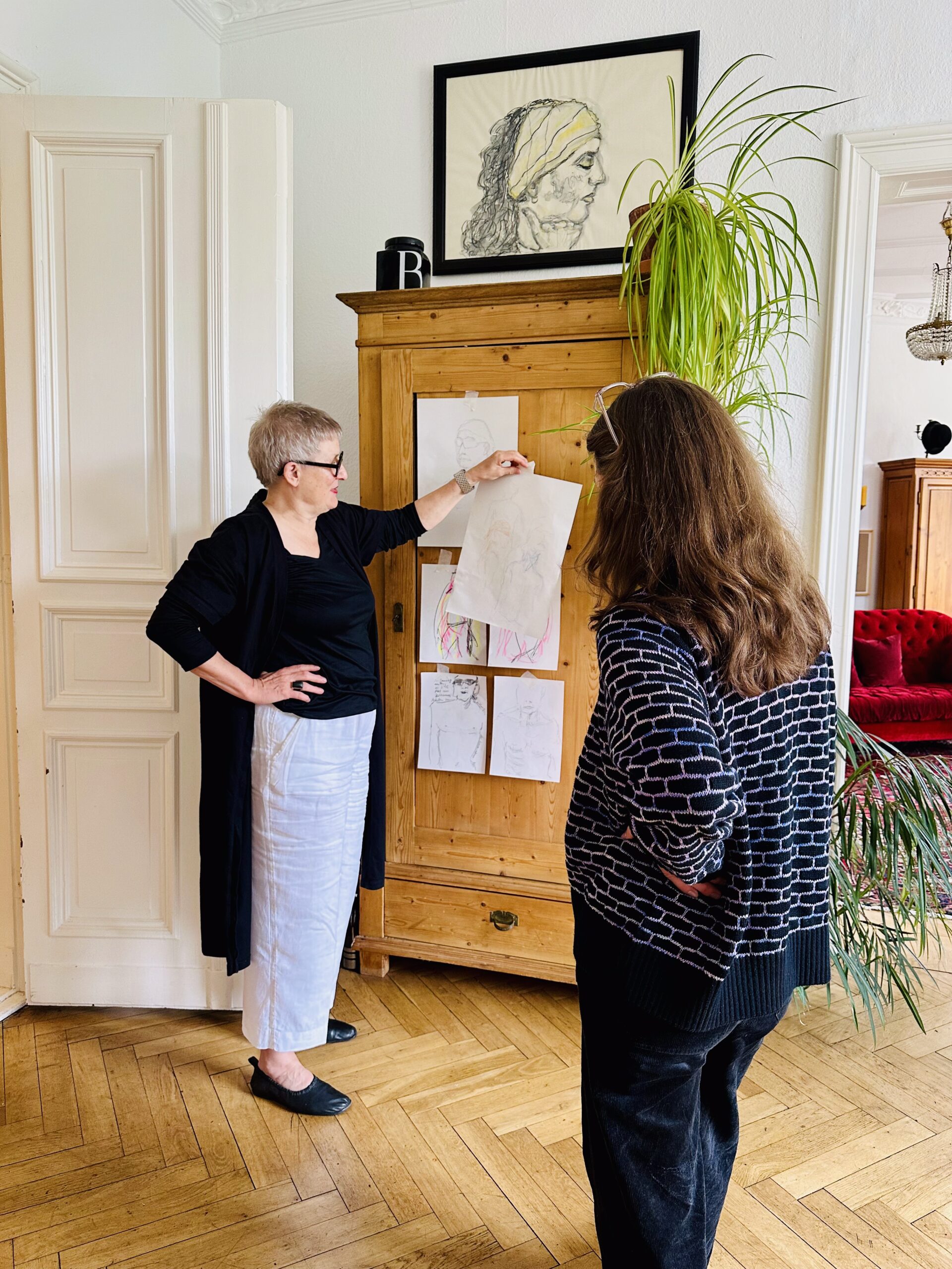 Bildbesprechung im SchreibRaumBerlin